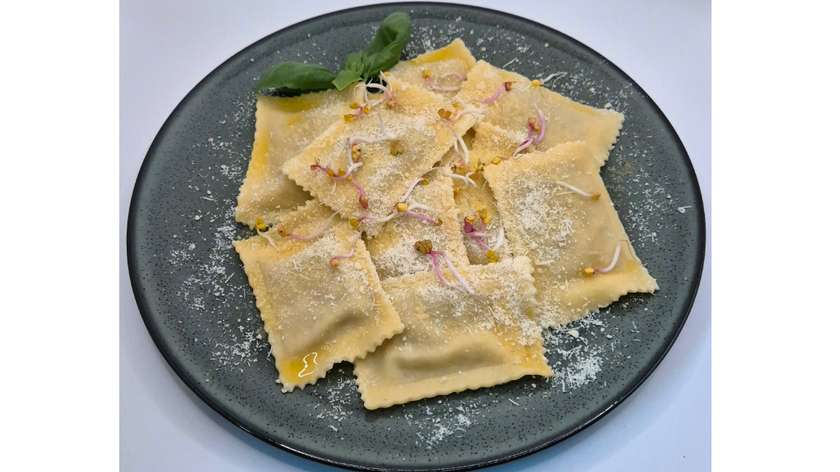 Raviolini z kaczką
