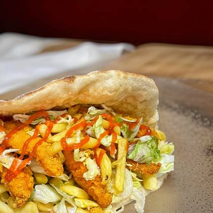 Sandwich cu crispy de pui 600g