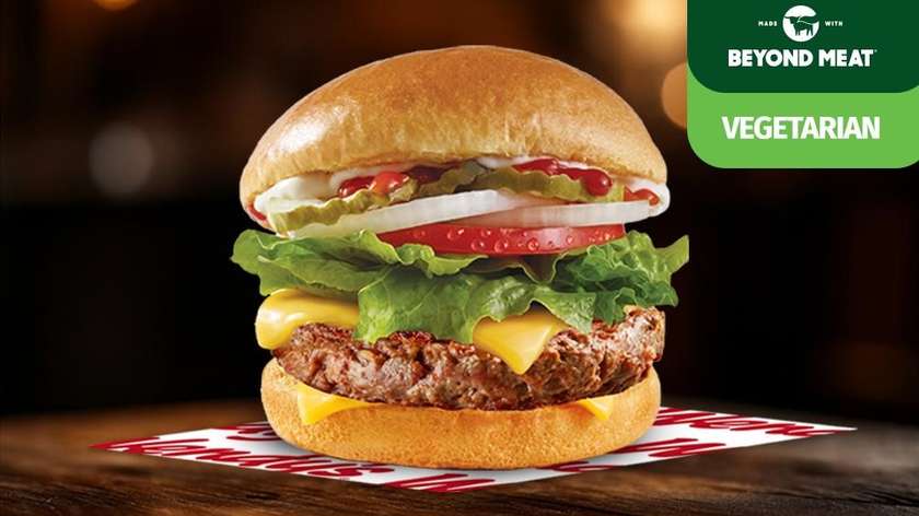 Wendy's Plant cheese burger