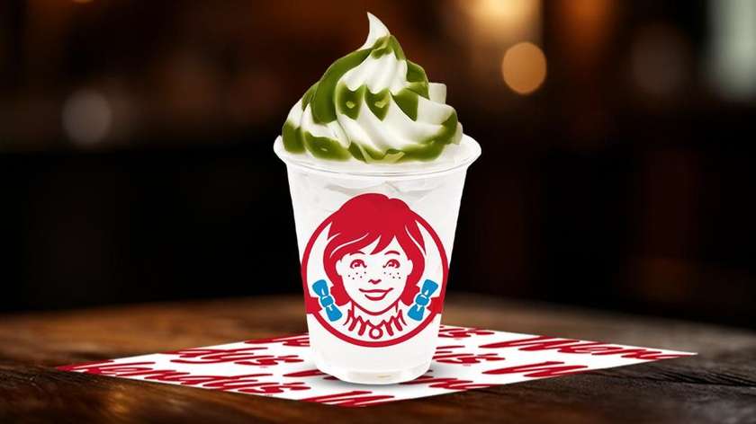 Frosty With Pistachio Topping