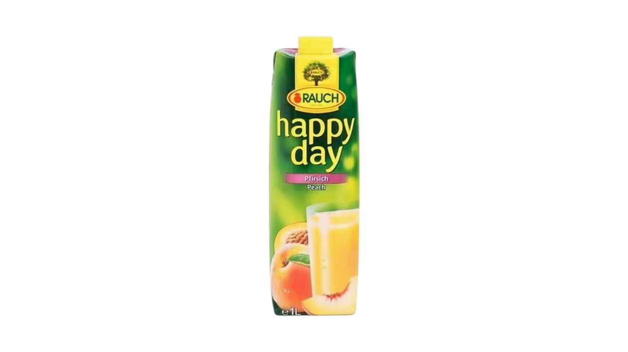 Happy Day HD - Peach 1L Tetra Pak