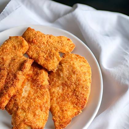 Meniu snitel de porc cu piure 500g