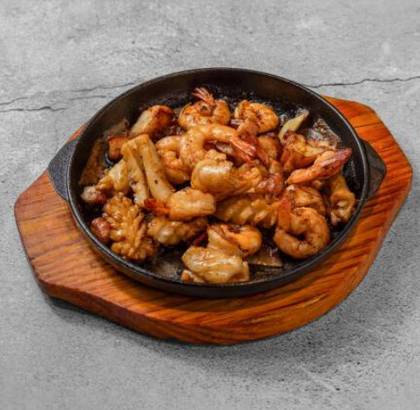 52. Seafood on Sizzling Plate