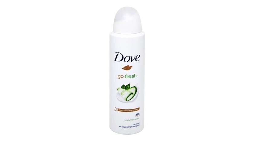 Dove Spray 150ml Fresh Cucumber (Green)
