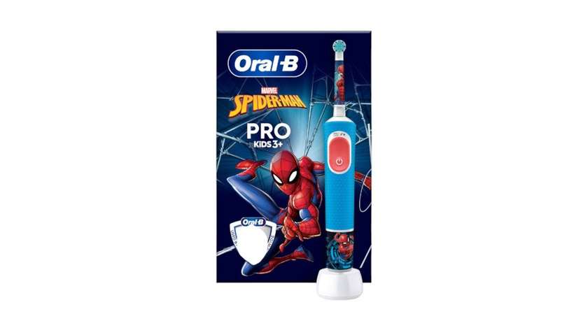 Oral-B Pro Kids Electric Toothbrush Spiderman Special Edition 3Y+
