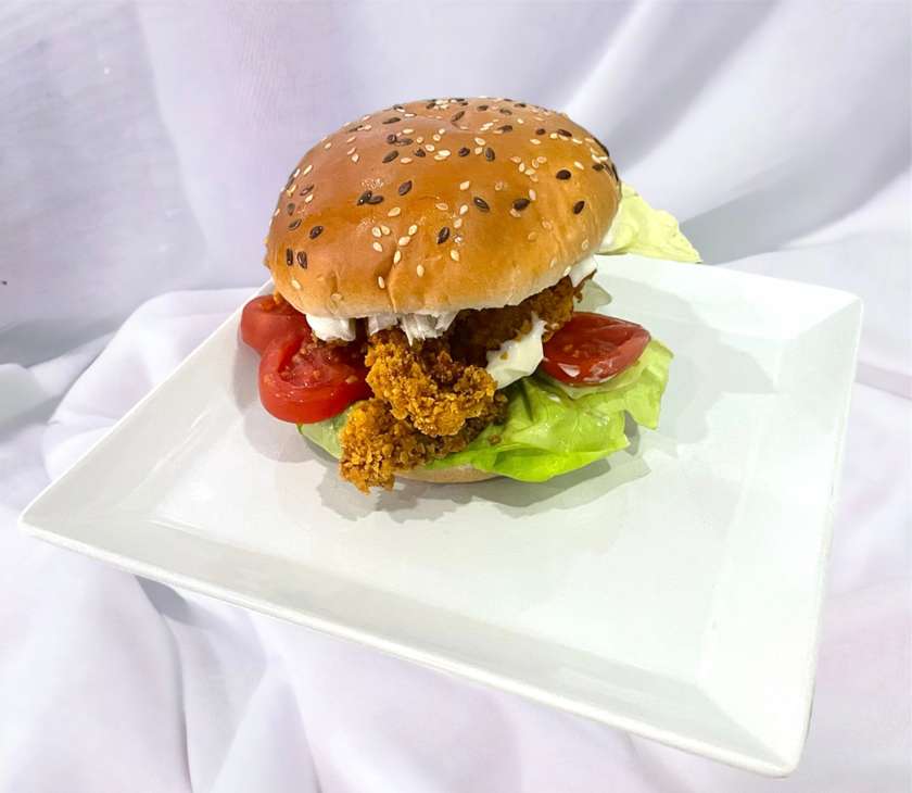 Meniu Crispy Burger cu pepsi