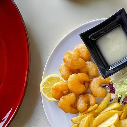 Meniu 10 creveti pane 500g