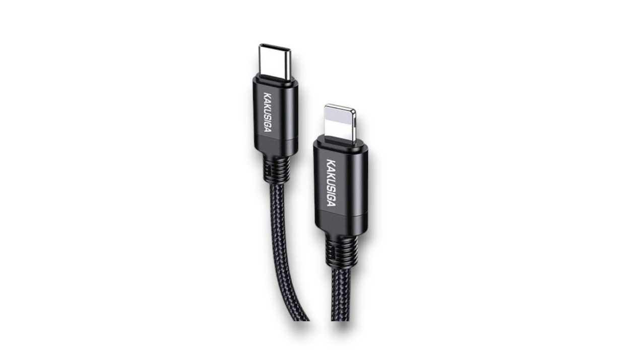 Kaku KSC 967, Type C to Lightning Cable, Black, 6921042133300
