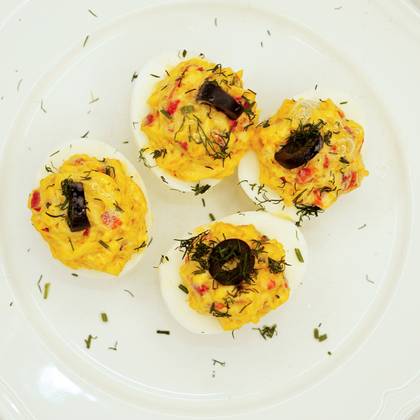 Oua umplute a la Nicolai