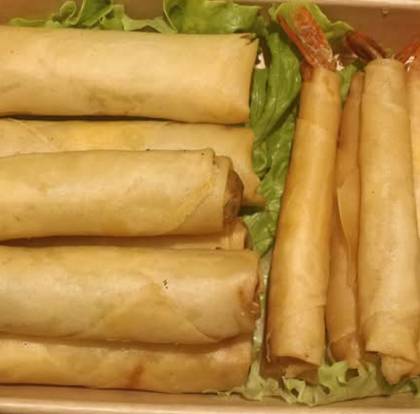 T2 Vegetable and Shrimp Spring Rolls Mix