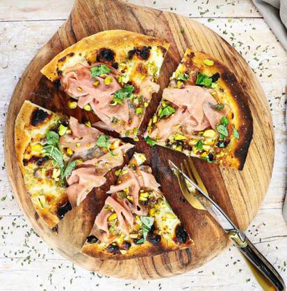 Pizza Mortadella Bianca 520g