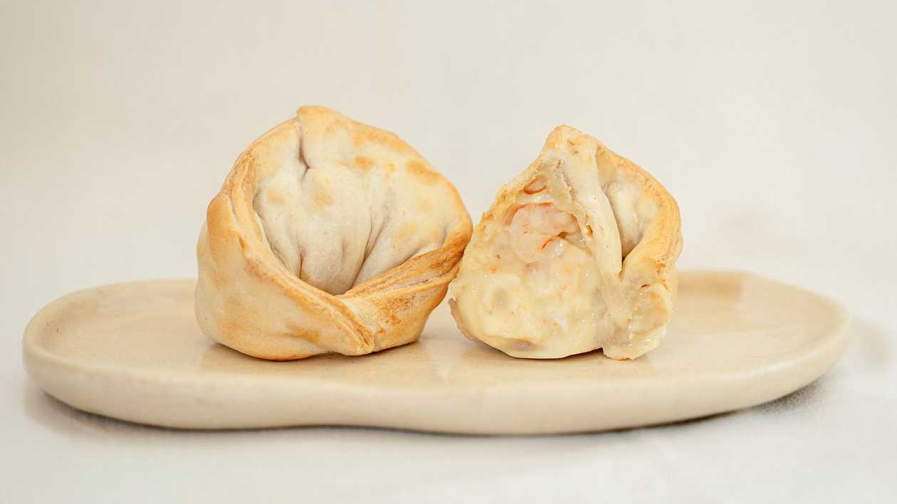 Empanada de Mozzarella e gambas