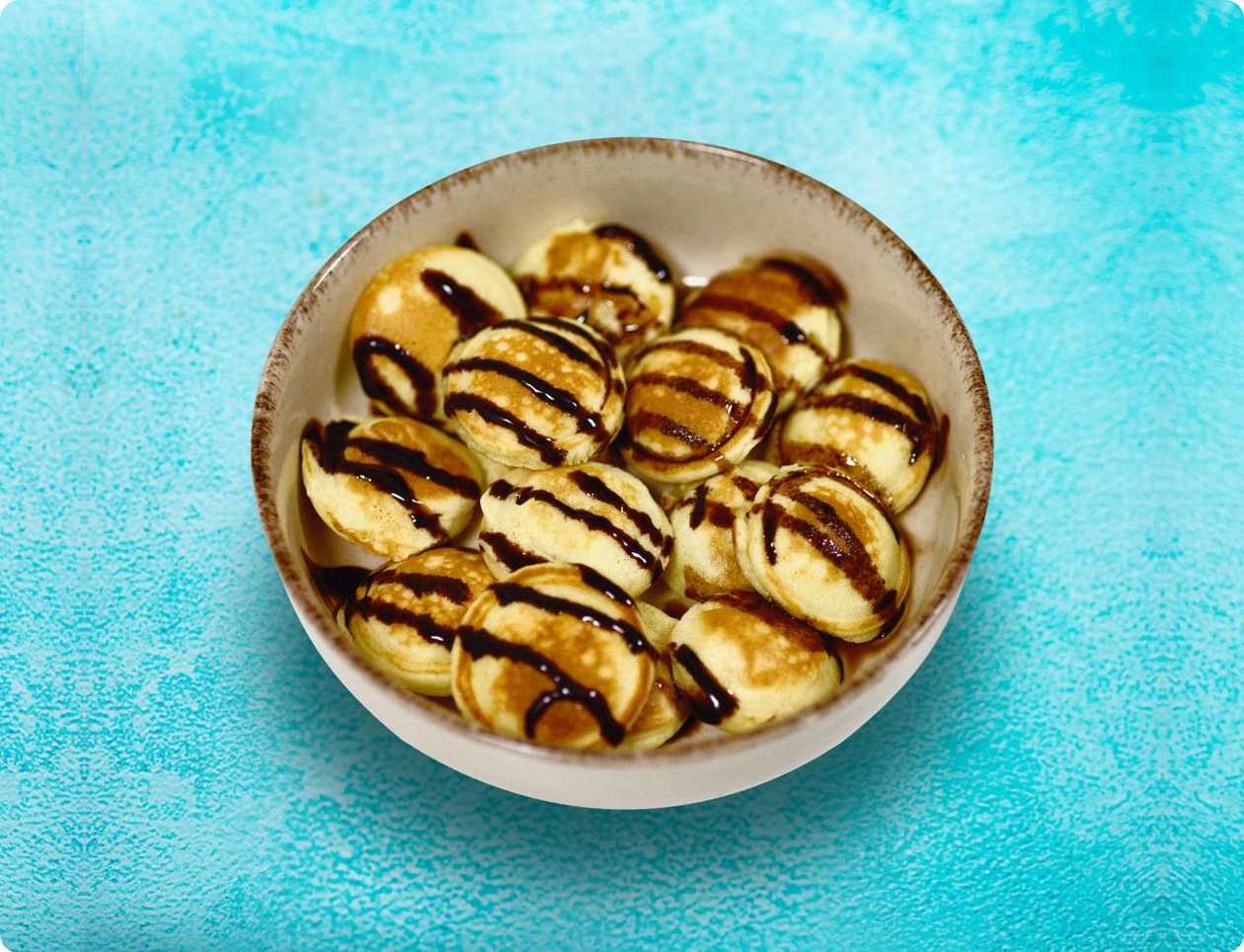 Mini-pannkoogid (15 tk) karamelliga