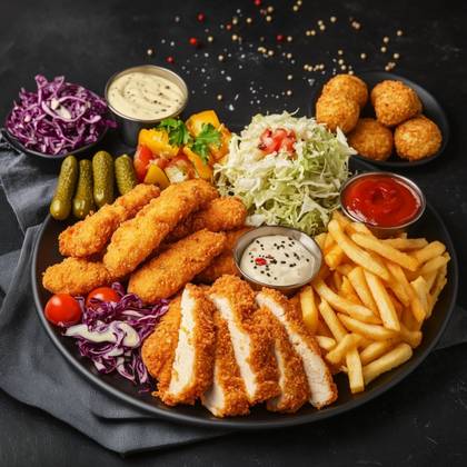 PLATOU MIXT 4 PERSOANE 2300g