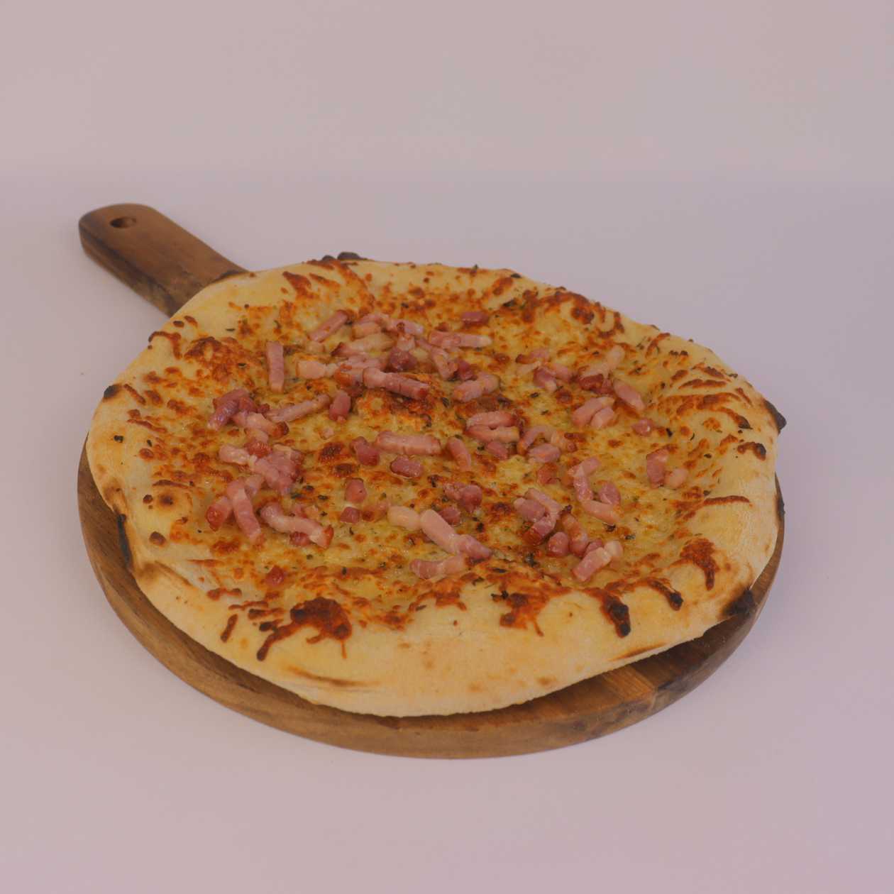 Garlic Bread with Bacon