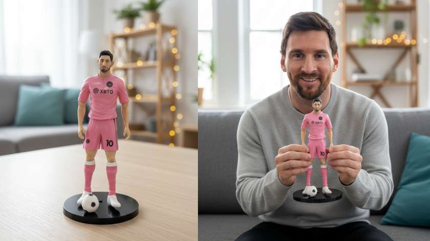 Lionel Messi Figure (Pink)