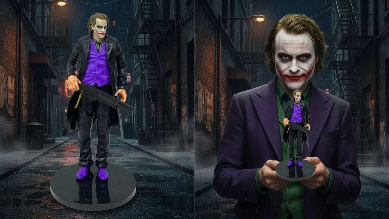 Joker Gold Label - Toy Figure (Black Jacket)
