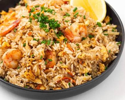 Fried Rice Shrimps
