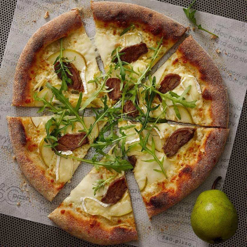 Pizza Cheeky pork cheeks