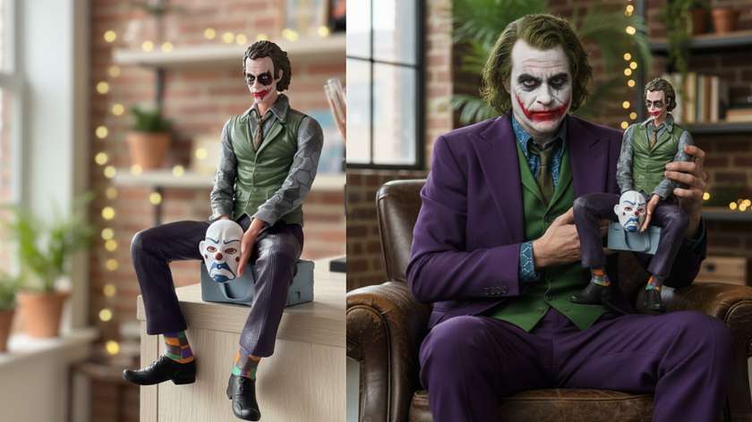 Joker Gold Label (Masked) - Toy Figure