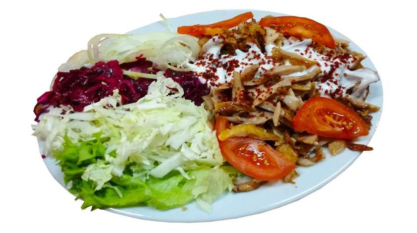 Double Chicken Kebab with Vegetables