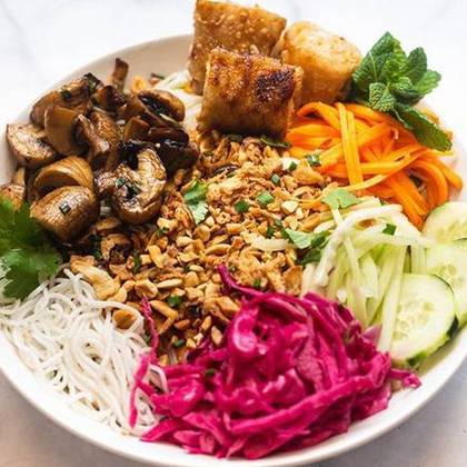 Bo Bun Salada - Mushrooms