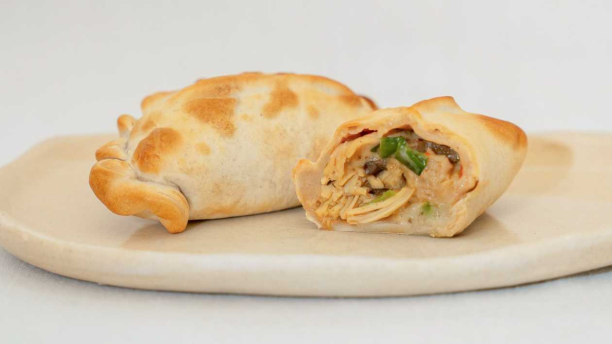 Empanada de Frango e Portobellos