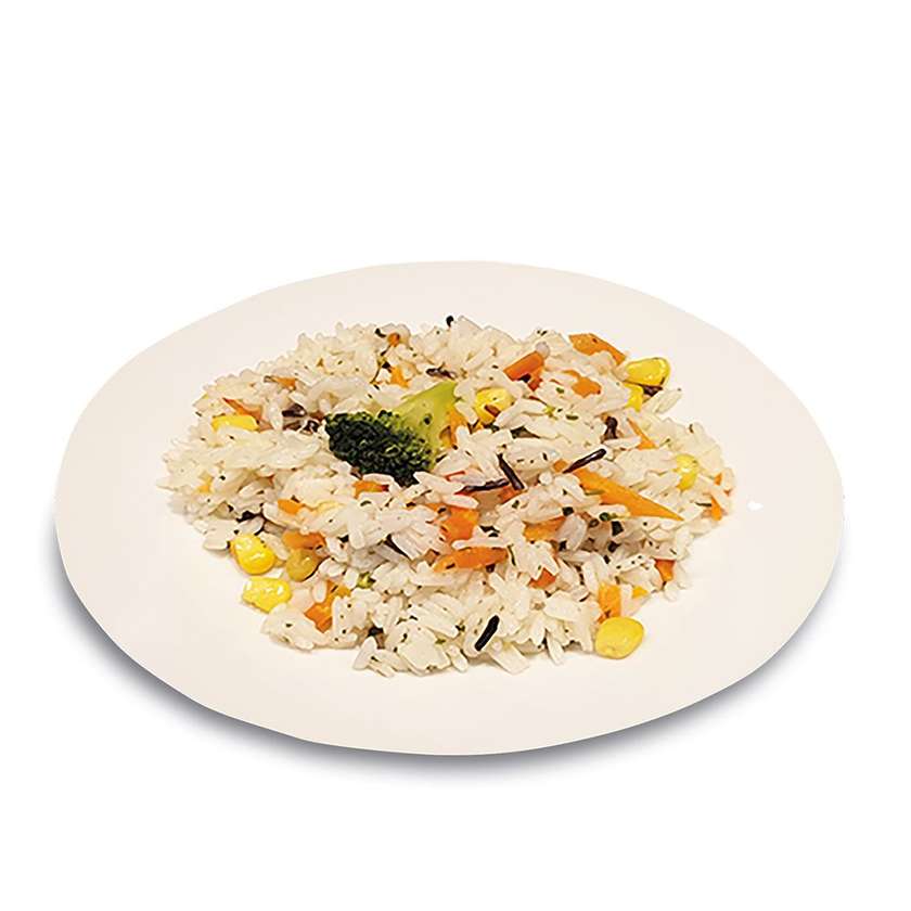 Oven-Baked Rice with Vegetables and Spices
