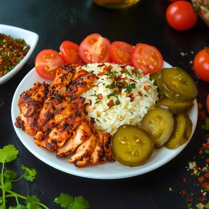 PLATOU DE PUI CU BULGUR 570g