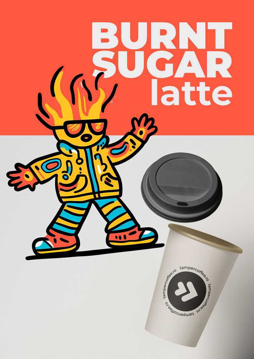 BURNT SUGAR Latte