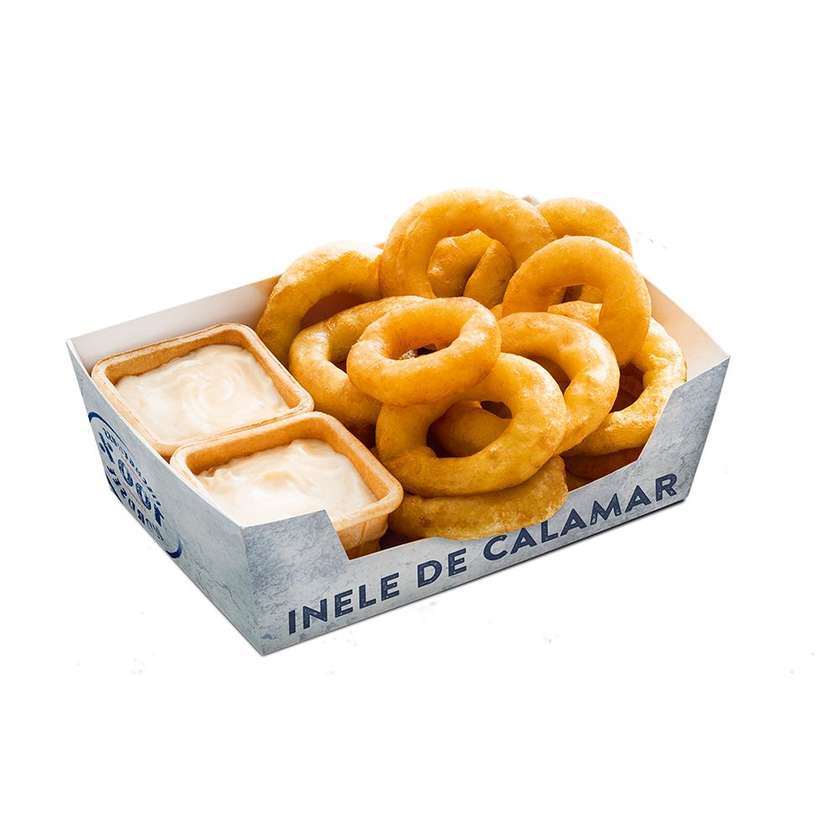 Squid rings – 24 pieces (XXL – crispy, bestseller)