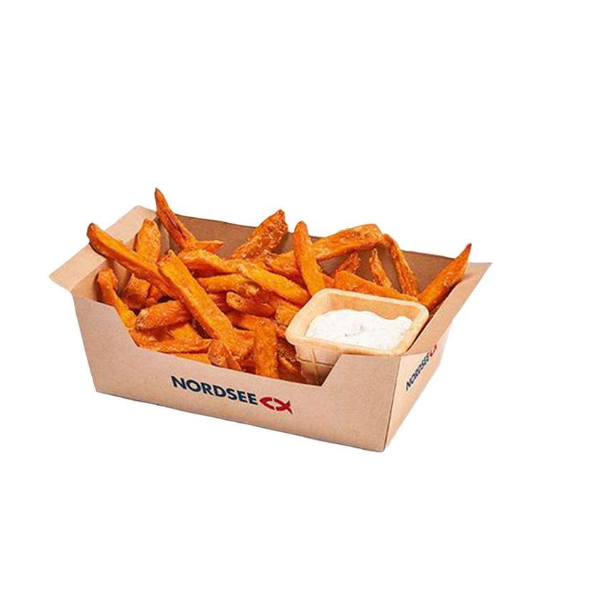 Sweet potatoes + sauce