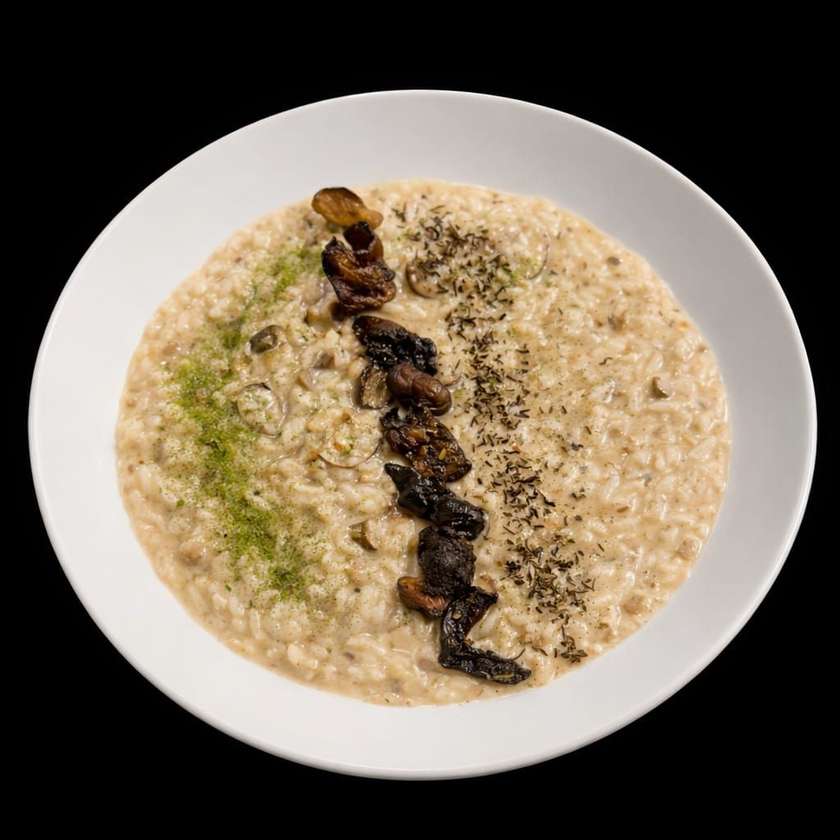 RISOTTO AI FUNGHI E TARTUFO
