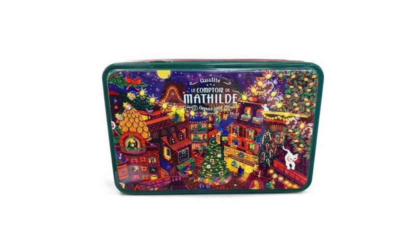 L.D.M. Рождественская металлическая коробка