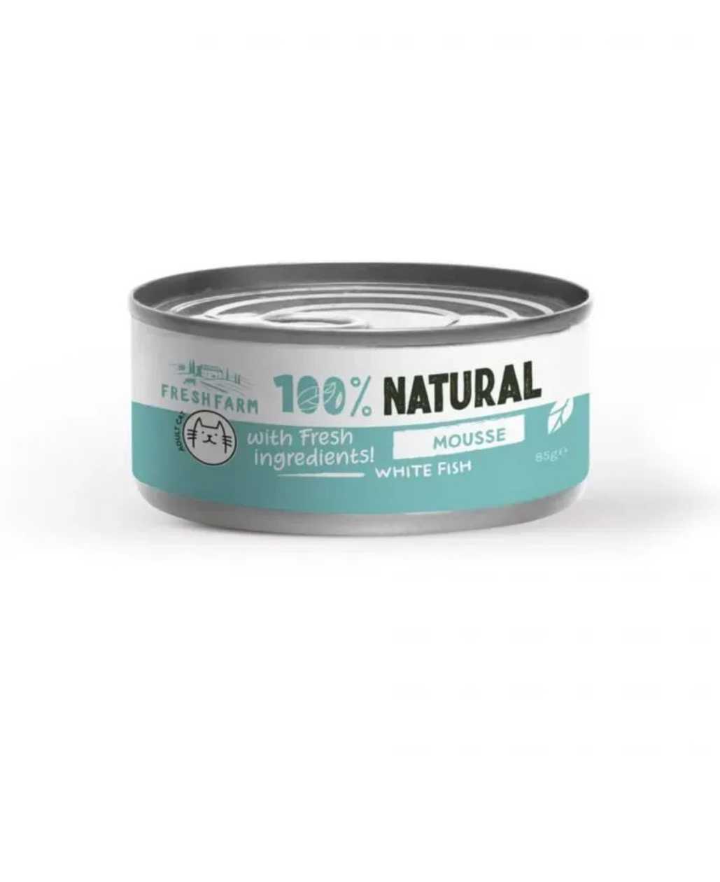 Fresh Farm Mousse Cat Food with Fish 85 gr