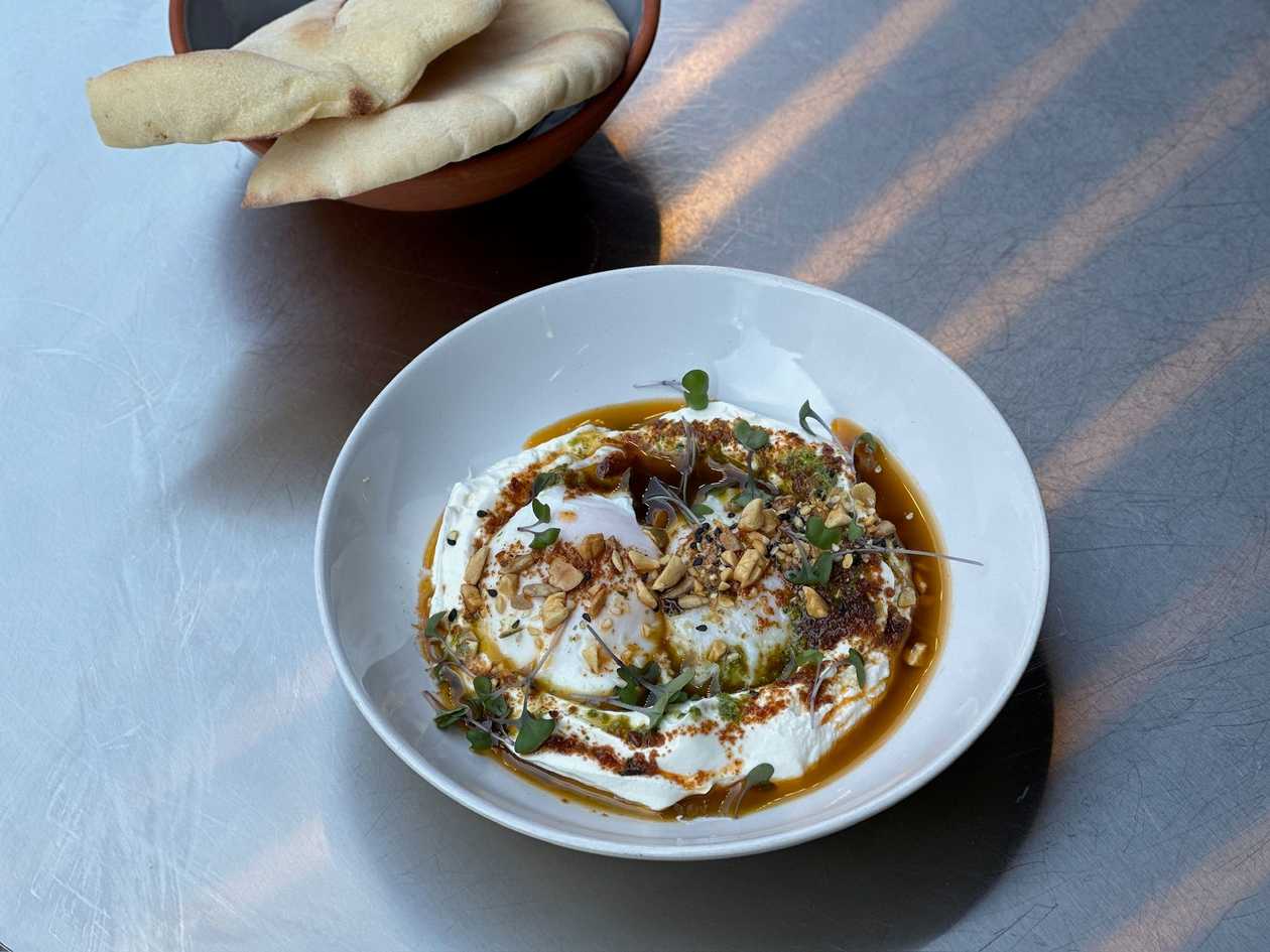 Turkish Poached Eggs