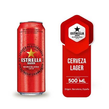 Cerveja Estrella Damm (50cl)