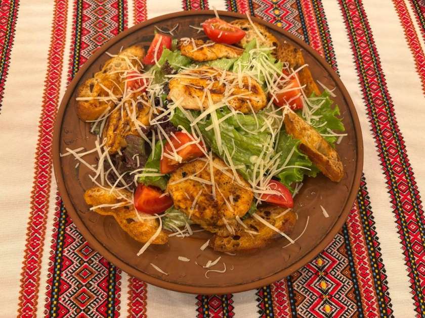 Classic Caesar salad