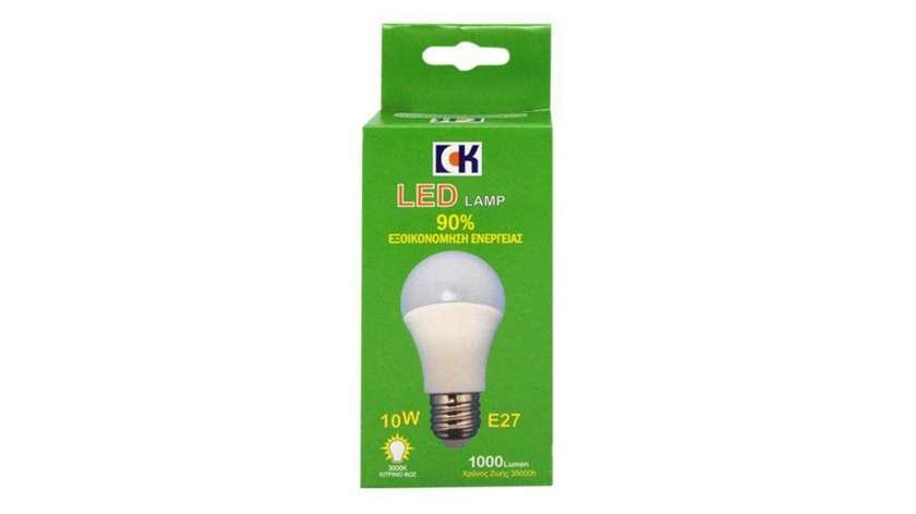 Λαμπτήρας LED Ck Globe 10W (E27) Θερμό Λευκό