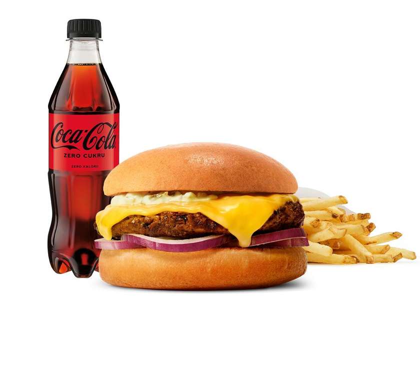 Tatarski Cheeseburger Jr meal