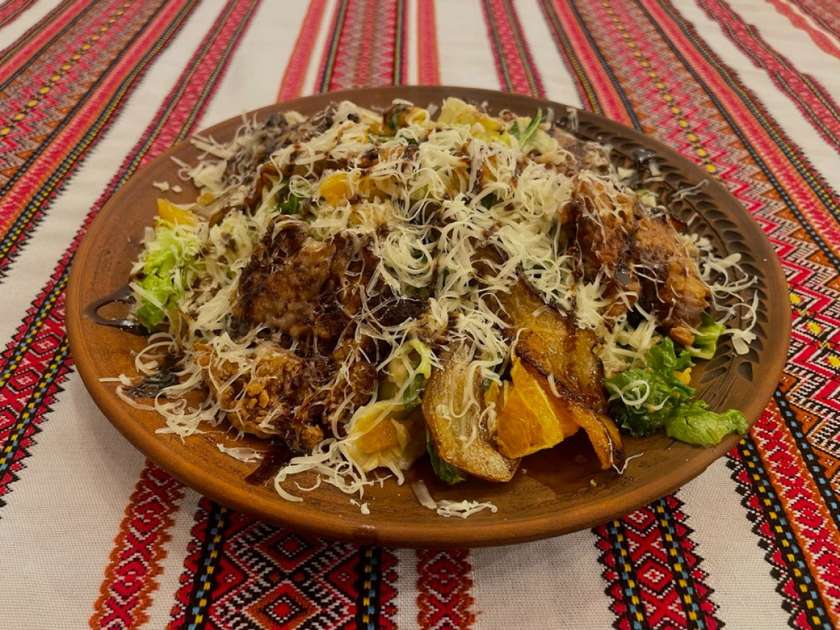 Carpathian warm salad