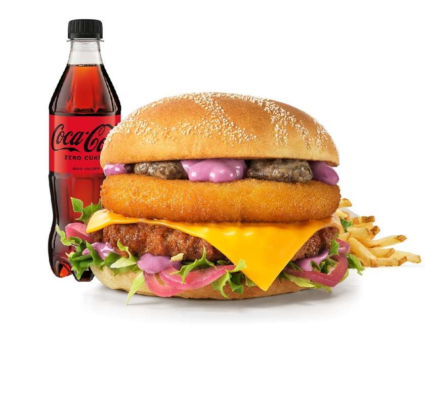 Burger Rywala Umami Plant Beef meal