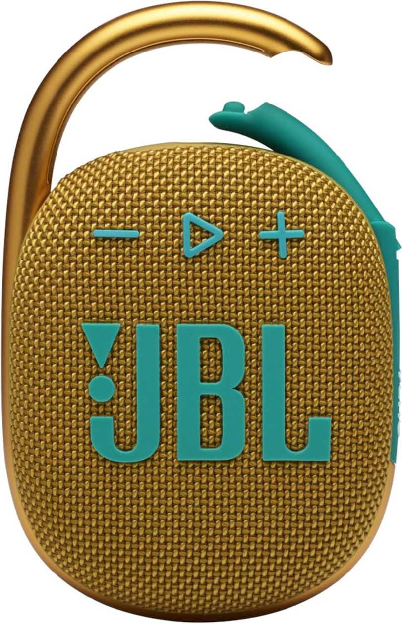 JBL Clip 4 Waterproof Bluetooth Speaker Yellow