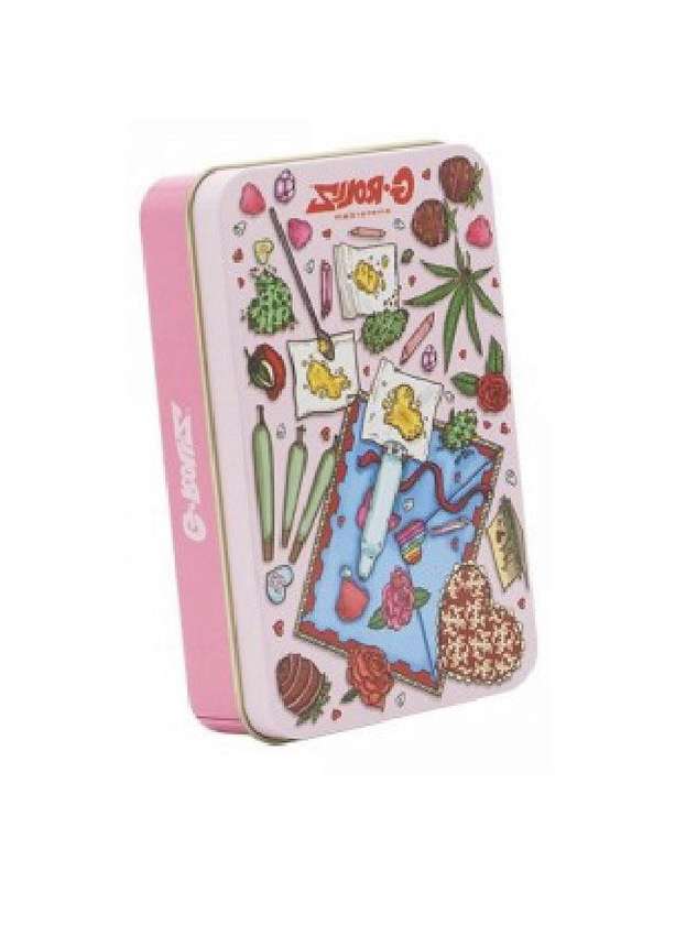 Caixa metalica gr. Garden pink