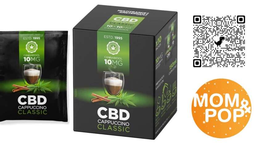 🆕 CBD Cappuccino Instant 10mg, X 10