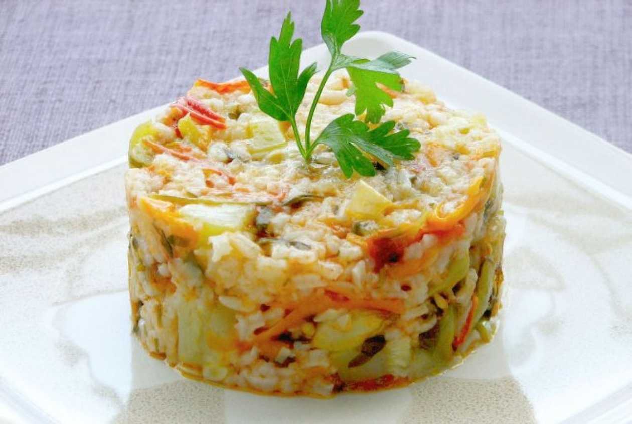 Rice with vegetables