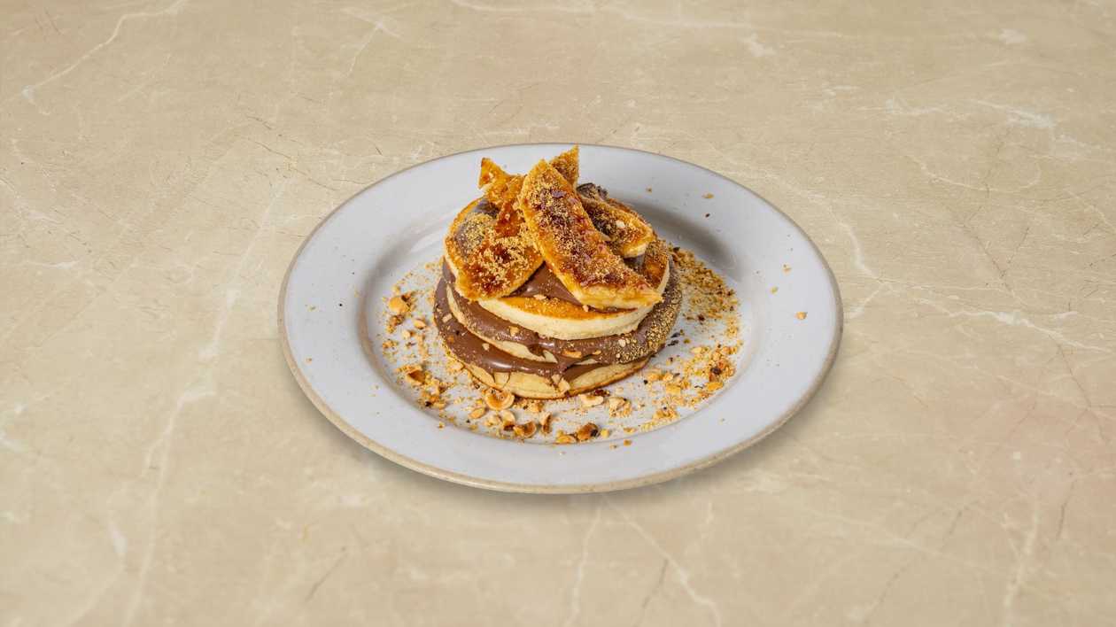 Chocolate Hazelnut Pancakes