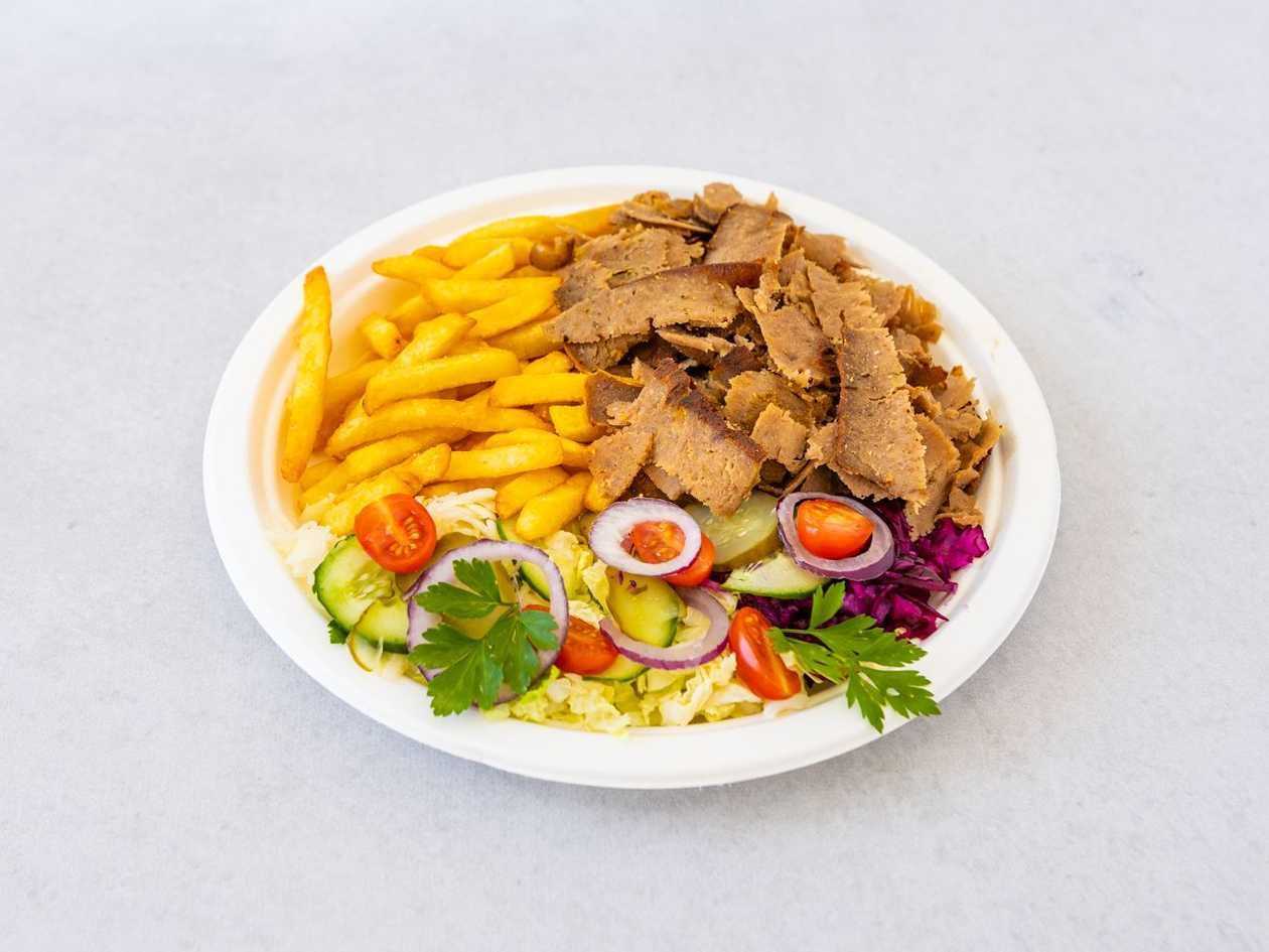 11. Kebab na talerzu