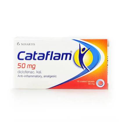 CATAFLAM 50MG TABLET 20'', PER TABS