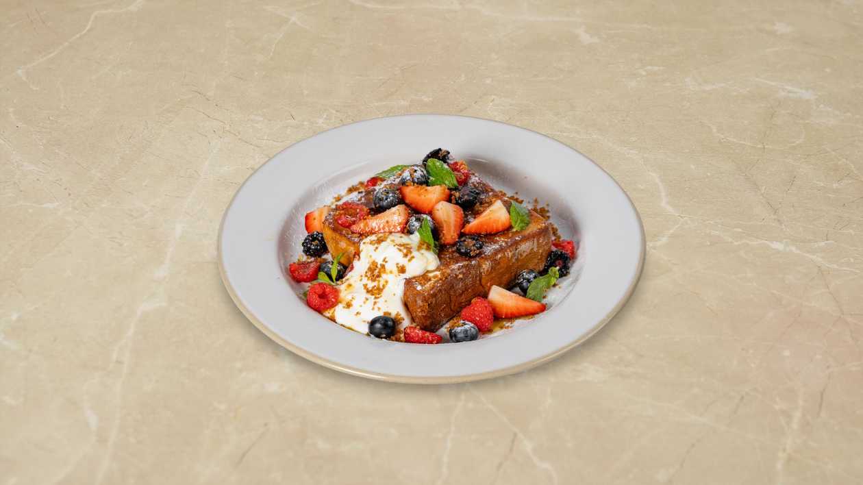 Beautiful Berry French Toast